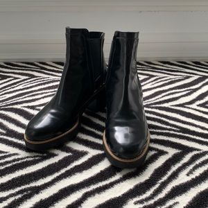 Hogan Black Heeled Booties